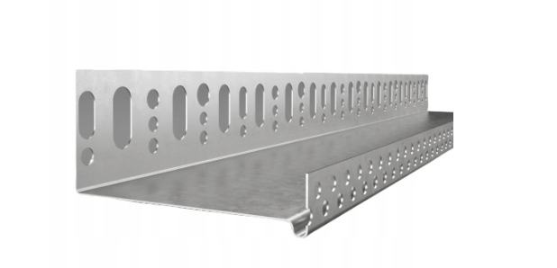 LISTWA STARTOWA PROFIL COKOŁOWY 25CM 0,8mm 2mb 200cm PREMIUM QUALITY