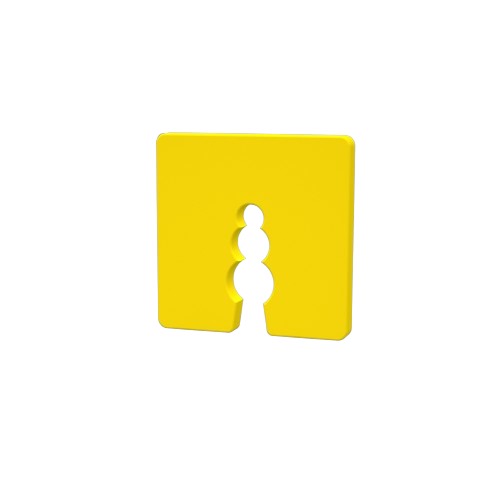 PODKŁADKI DYSTANSOWE PCV do LISTWY STARTOWEJ 5mm