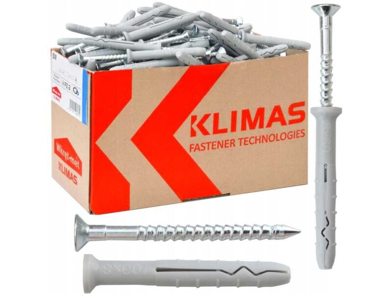 Kołki Szybkiego Montażu 8x80 WKRET-MET Wbijane